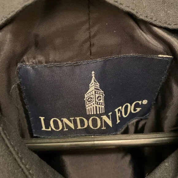 EUC LONDON FOG Men's Durham Rain Coat with Zip-Out Body 44 Short - Picture 2 of 14